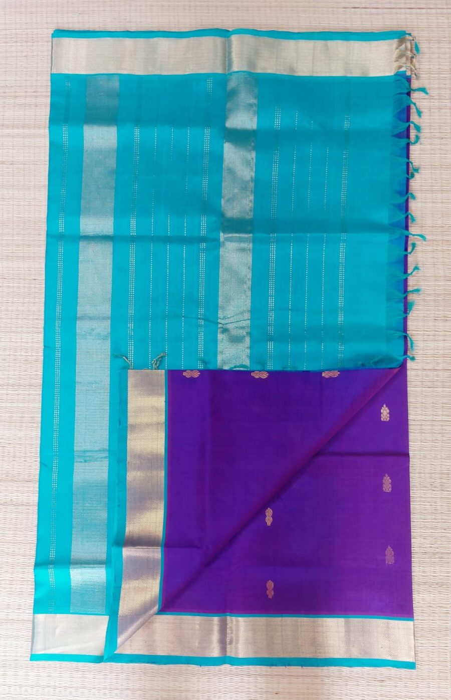 Silk Cotton Saree - Image 11