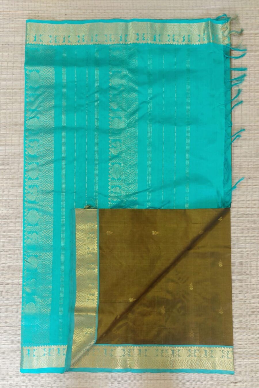 Silk Cotton Saree - Image 12