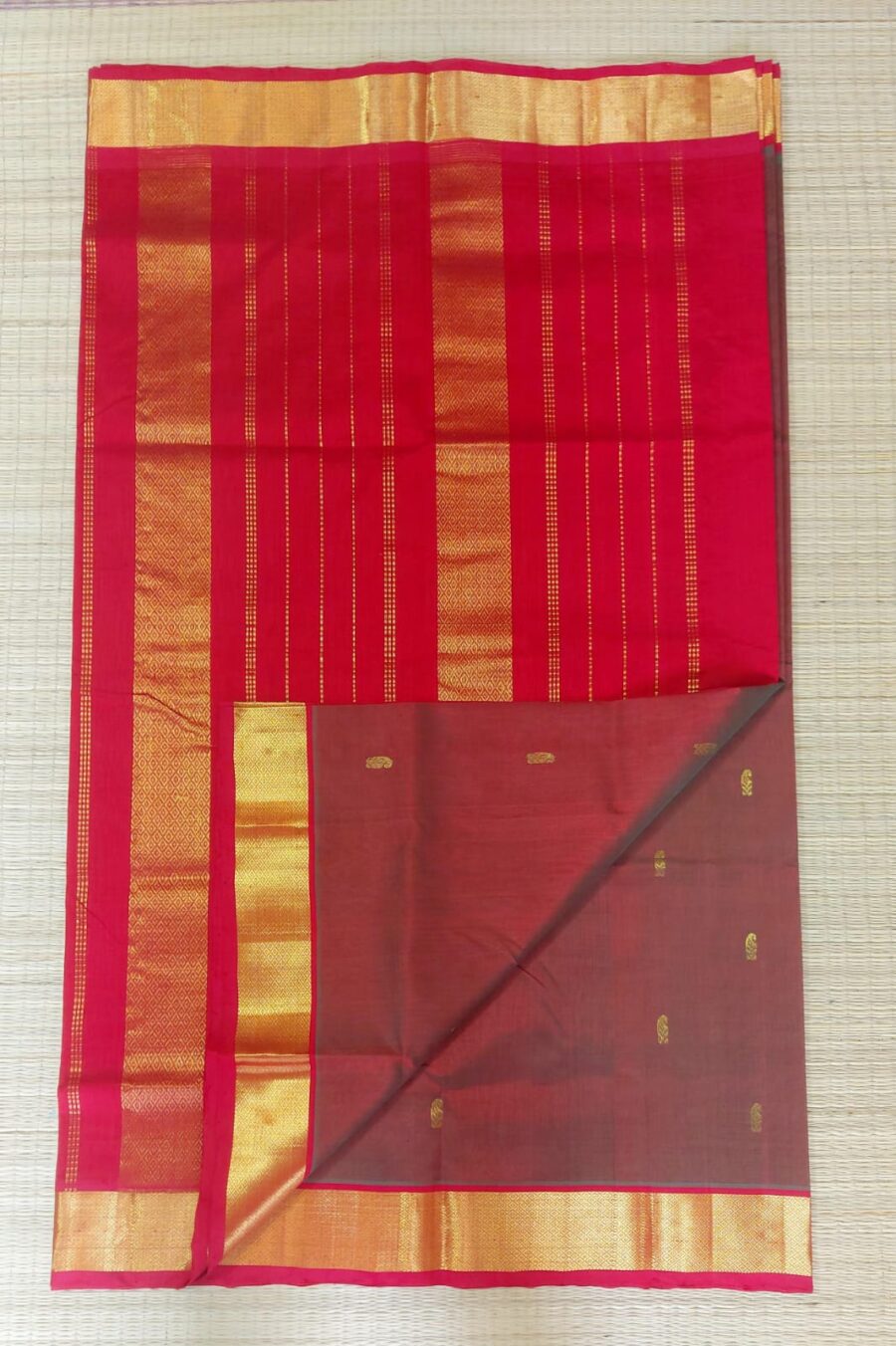 Silk Cotton Saree - Image 15