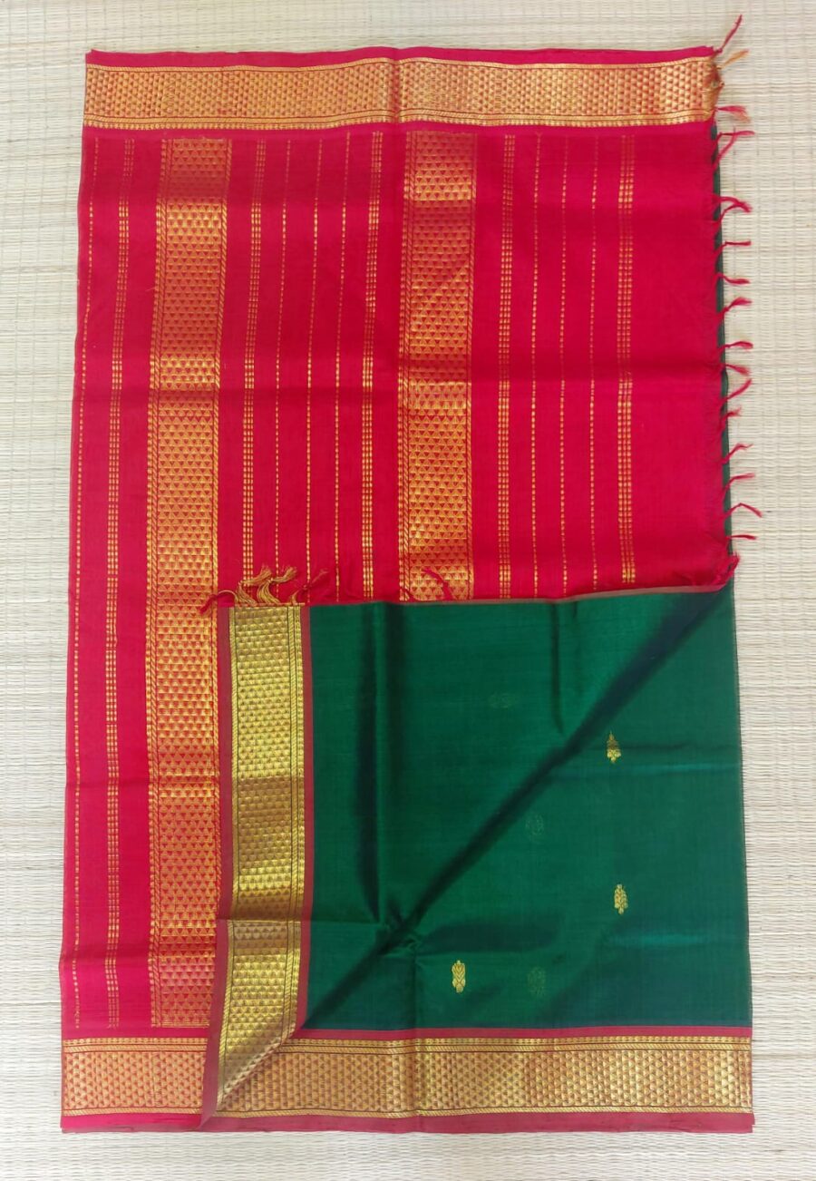 Silk Cotton Saree - Image 19