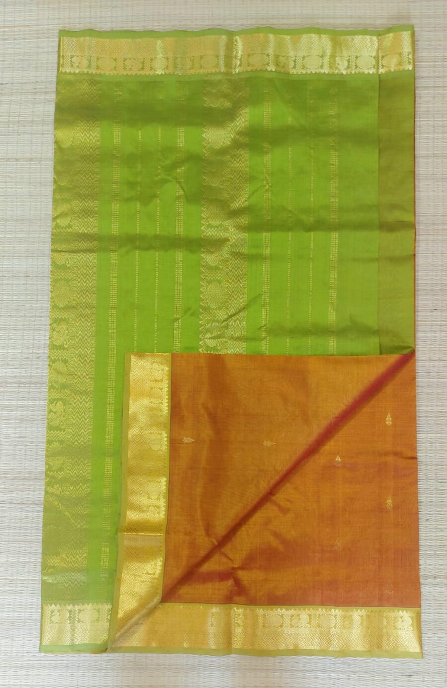 Silk Cotton Saree - Image 2