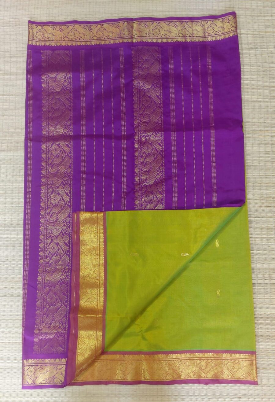 Silk Cotton Saree - Image 3