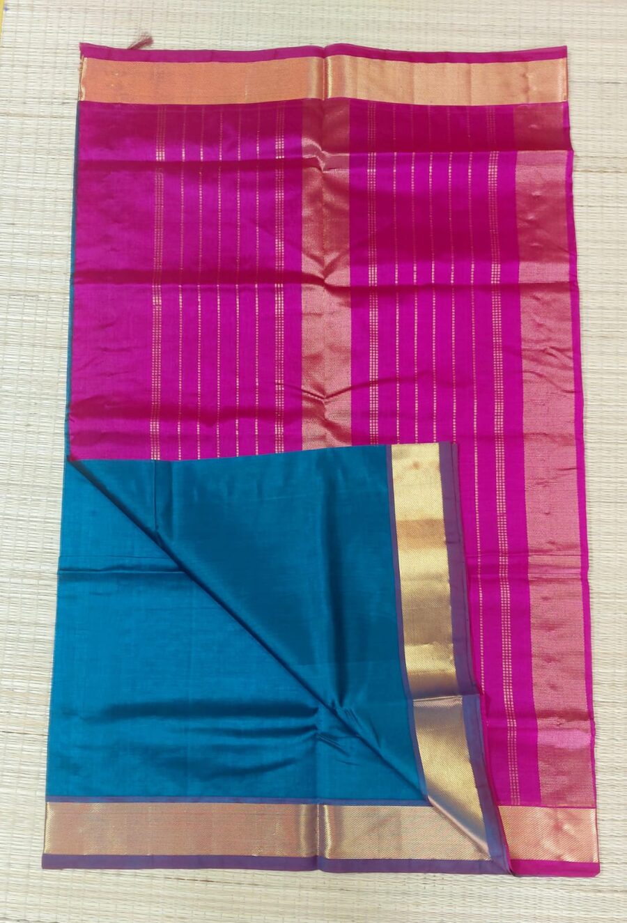 Silk Cotton Saree - Image 35