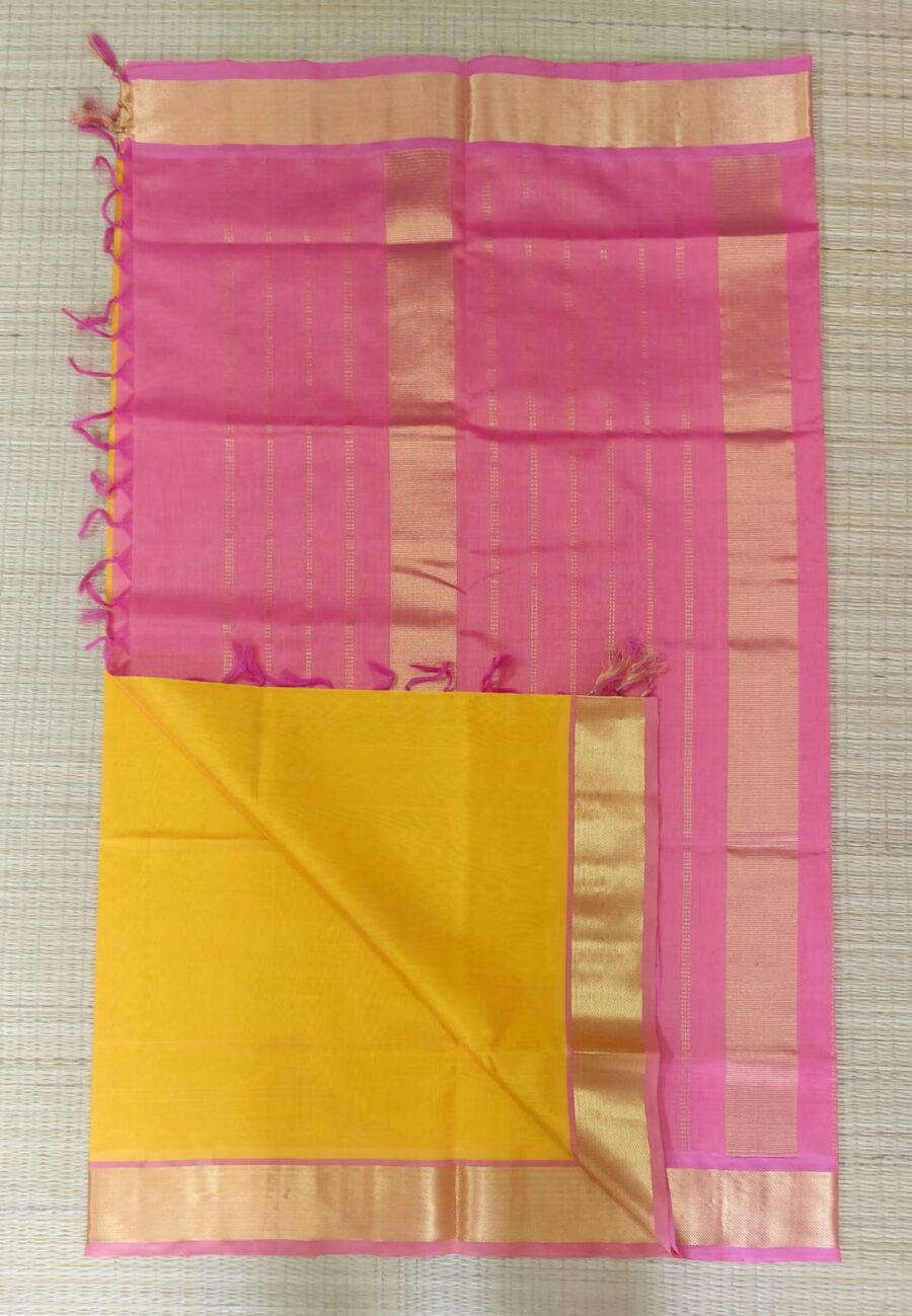 Silk Cotton Saree - Image 38