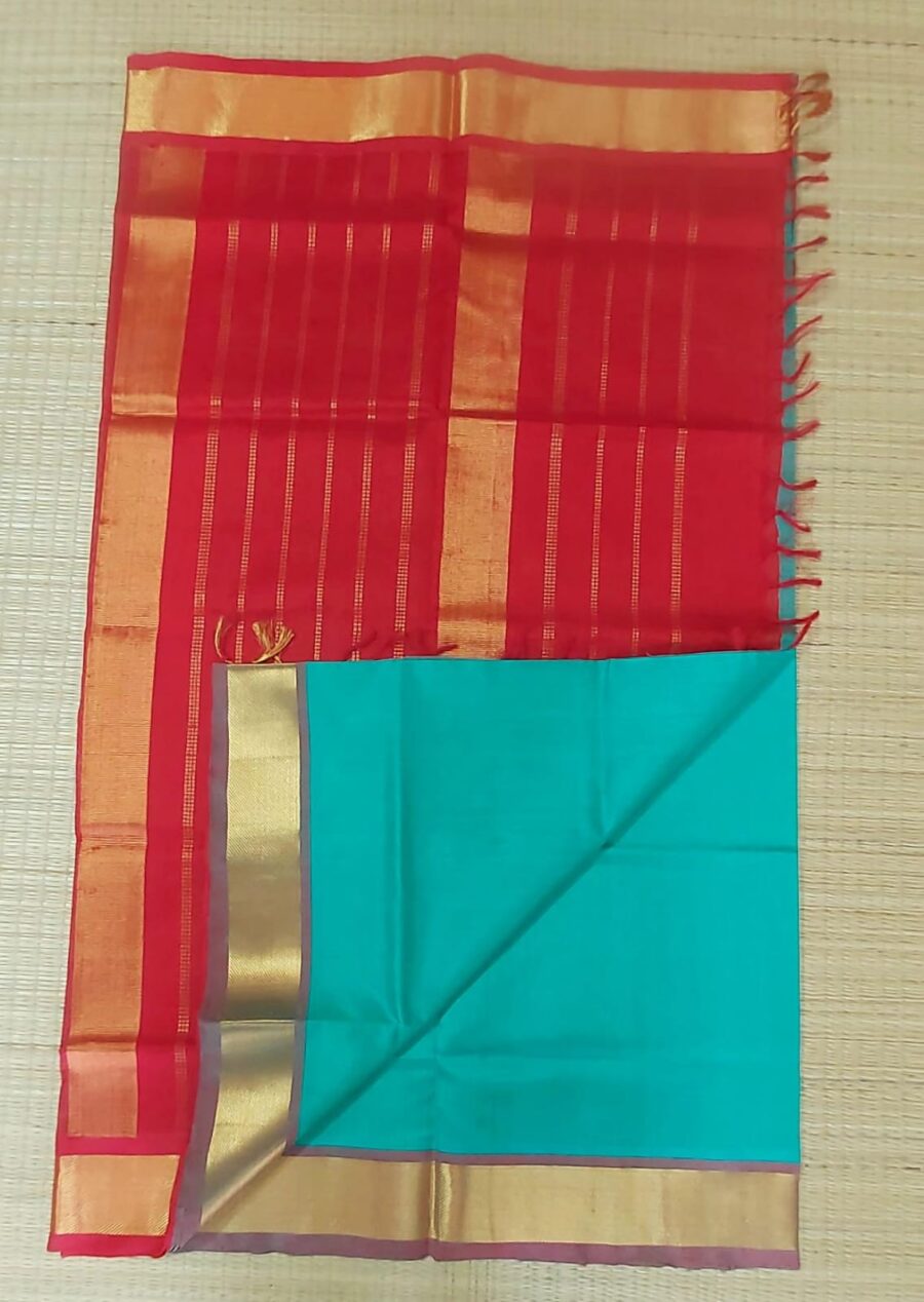 Silk Cotton Saree - Image 41