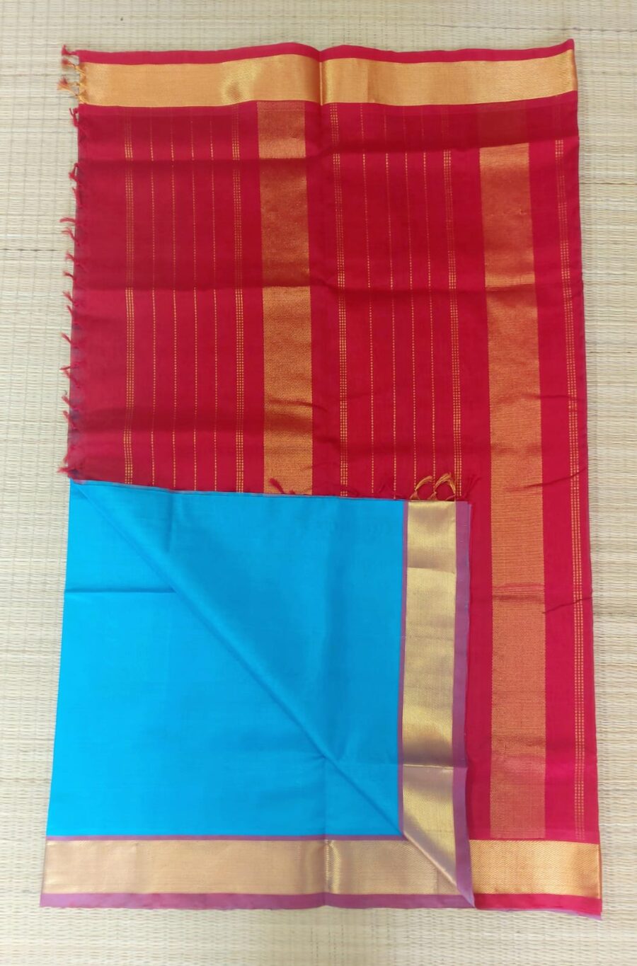 Silk Cotton Saree - Image 43