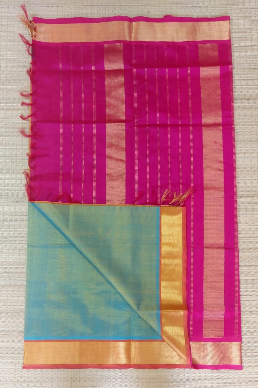 Silk Cotton Saree - Image 44