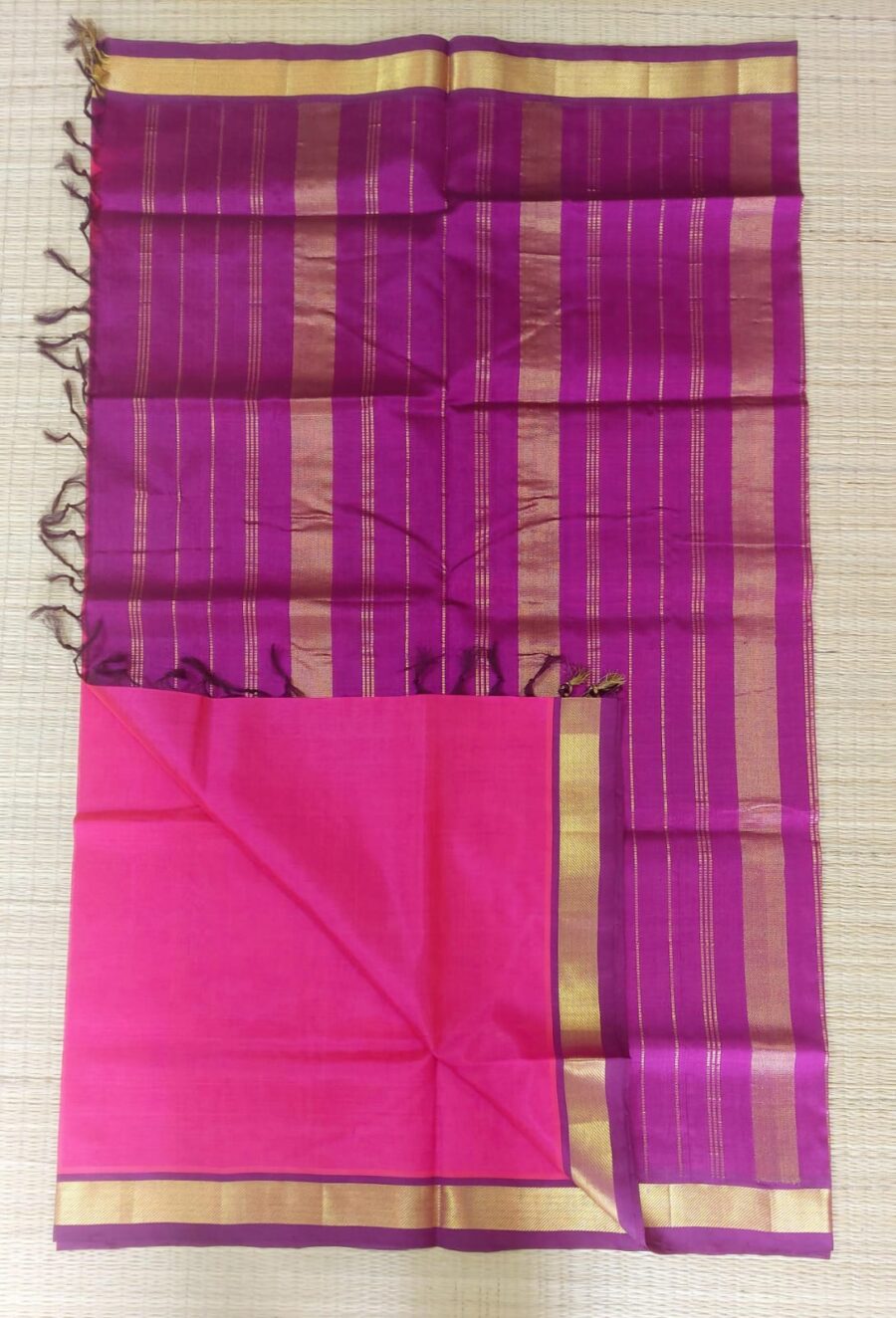 Silk Cotton Saree - Image 56