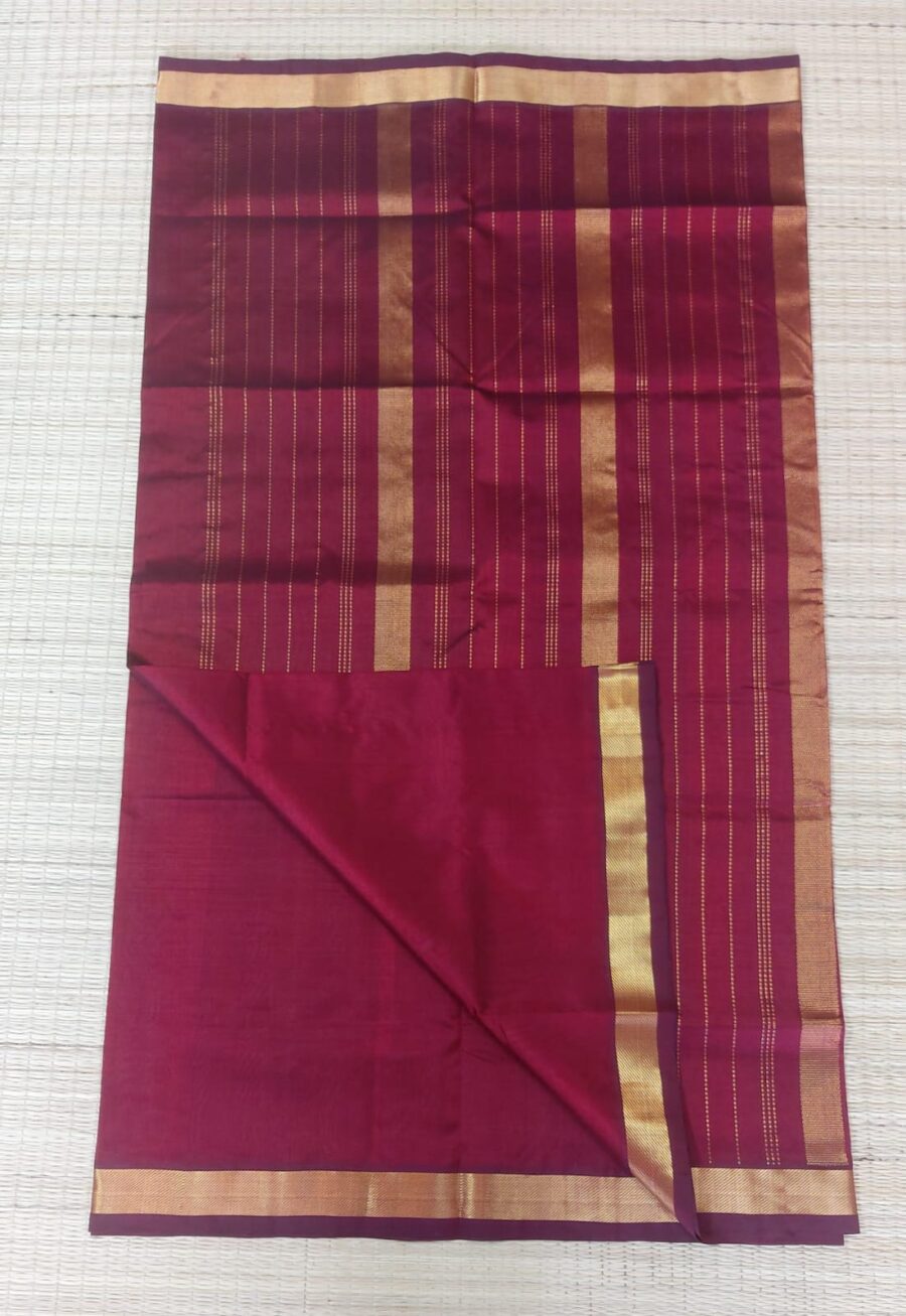 Silk Cotton Saree - Image 60