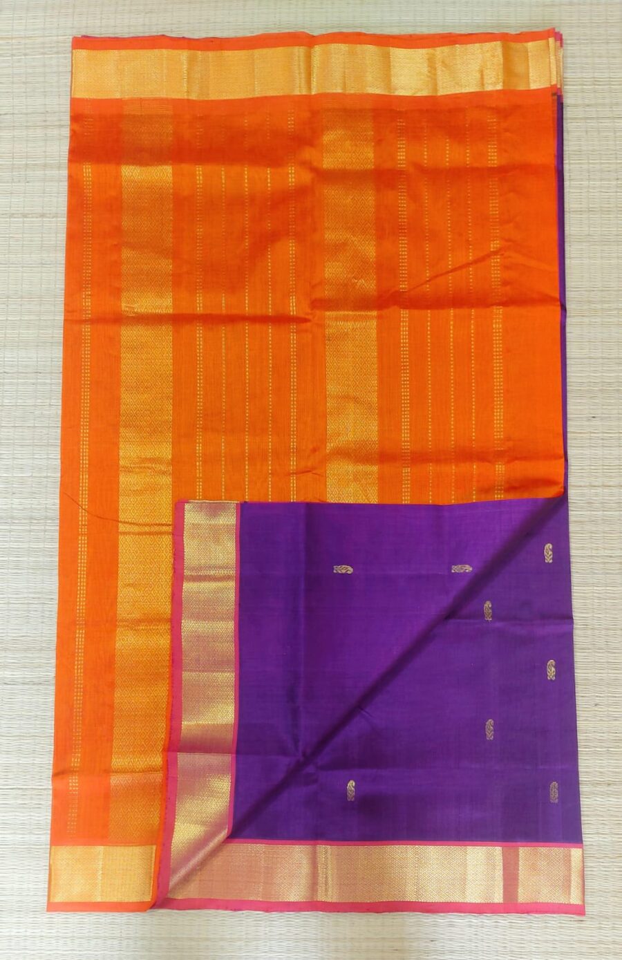 Silk Cotton Saree - Image 8