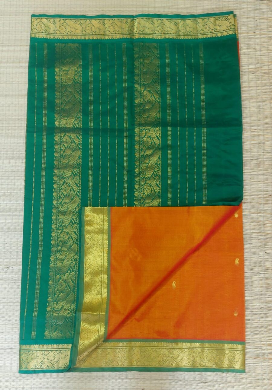 Silk Cotton Saree - Image 9